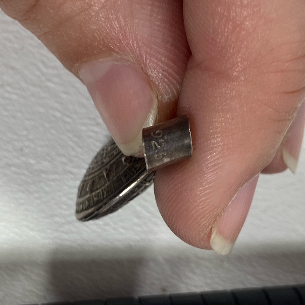 Sterling silver Mexican pendant. - Picture 3 of 3